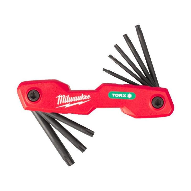 4932480979 - Zestaw składanych kluczy trzpieniowych zagiętych Torx, T9 - T40 (8 szt.)