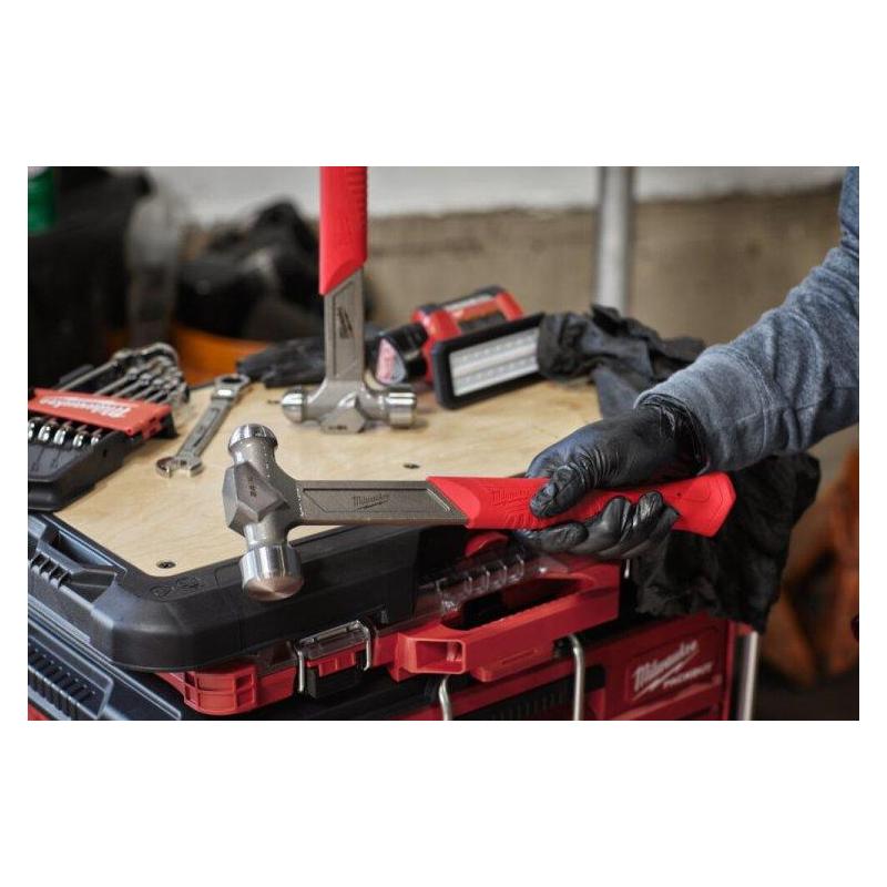 4932492347 - Młotek stalowy z bijakiem okrągłym, 0,68 kg