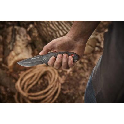 4932492453 - Nóż składany z ostrzem gładkim HARDLINE™, 89 mm