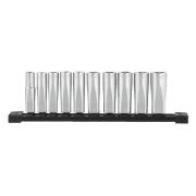 4932492509 - Zestaw nasadek metrycznych długich 3/8", 6-kątnych, 10 - 19 mm (10 szt.)