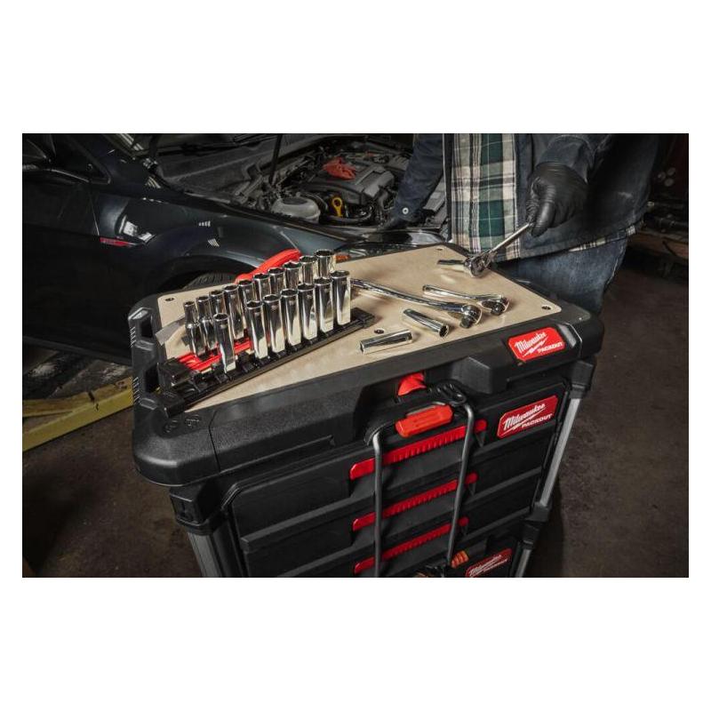 4932492509 - Zestaw nasadek metrycznych długich 3/8", 6-kątnych, 10 - 19 mm (10 szt.)