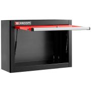 JLS3-CHSPP - Skrzynia wysoka Jetline+, pojedyncza z drzwiami pełnymi, czerwona