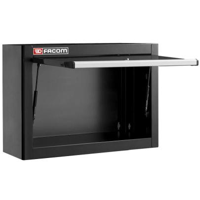 JLS3-CHSPPBS - Skrzynia wysoka Jetline+, pojedyncza z drzwiami pełnymi, czarna