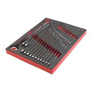 4932493247 - Moduł kluczy płasko-oczkowych Maxbite, 6 - 36 mm (27 szt.), wkładka piankowa