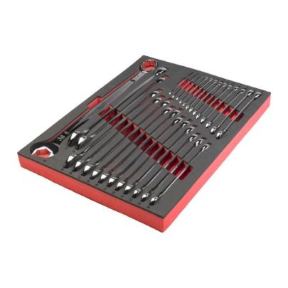 4932493247 - Moduł kluczy płasko-oczkowych Maxbite, 6 - 36 mm (27 szt.), wkładka piankowa