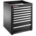 JLS3-MBS8TBS - Base unit Jetline+, single, 8 drawers, black