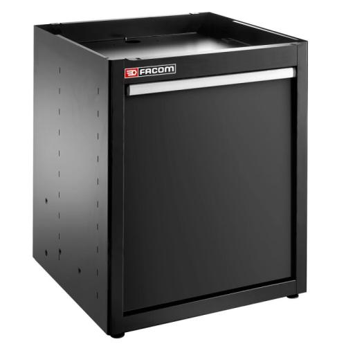 JLS3-MBSSERBS - Jetline+ low cabinet, with pull-out waste drawer, black