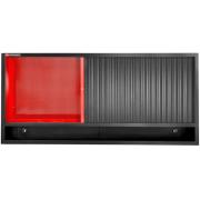 JLS3-MHTR - Szafka wysoka Jetline+, potrójna zamykana z roletą, czerwona