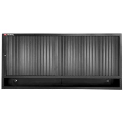 JLS3-MHTRBS - Szafka wysoka Jetline+, potrójna zamykana z roletą, czarna