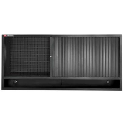 JLS3-MHTRBS - Szafka wysoka Jetline+, potrójna zamykana z roletą, czarna