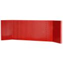 JLS3-PPAVACS - Half panel Jetline+ for corner furniture JLS3-MBSCSW and JLS3-MBSCSG, red