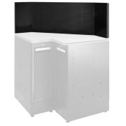 JLS3-PPAVACSBS - Połowa panelu do szafek narożnych Jetline+ JLS3-MBSCSW i JLS3-MBSCSG, czarny