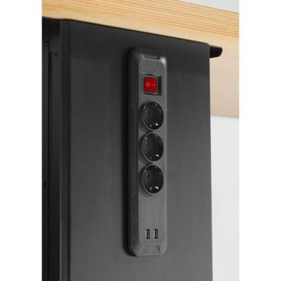 JLS3-PSHPOWER - Pojedyncza noga zasilająca do stołu warsztatowego Jetline+, 1015 mm