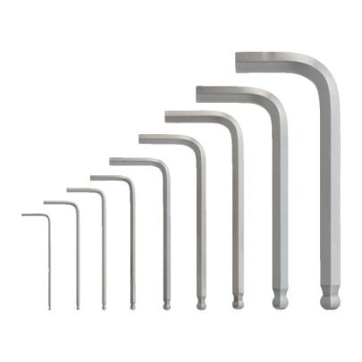 4932492399 - Zestaw kluczy trzpieniowych zagiętych, krótkich z kulką, 6-kątnych, 1,5 - 10 mm (9 szt.)