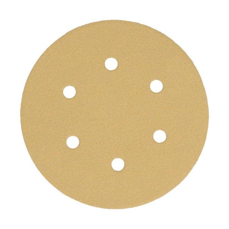 4932492233 - Papier ścierny okrągły premium HP na rzep do szlifierki mimośrodowej 150 mm, gr. 60 (50 szt.)