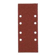 4932492257 - Papier ścierny prostokątny na rzep do szlifierki oscylacyjnej 93 x 185 mm, gr. 40 (10 szt.)