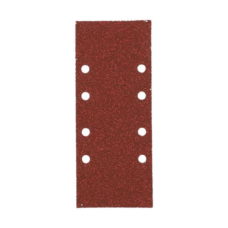 4932492261 - Papier ścierny prostokątny na rzep do szlifierki oscylacyjnej 93 x 185 mm, gr. 180 (10 szt.)