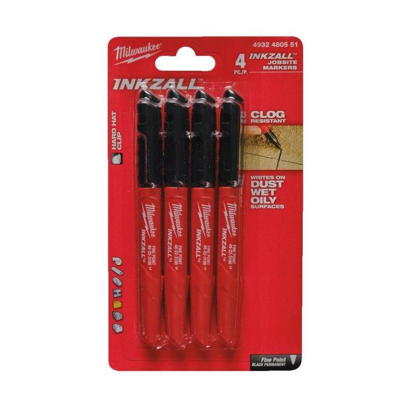 4932480551 - Marker INKZALL™, czarny (4 szt.)