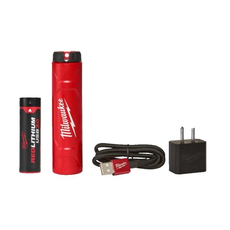 L4 NRG-301 - Akumulator REDLITHIUM™ z ładowarką USB, Li-ion 4 V, 3.0 Ah