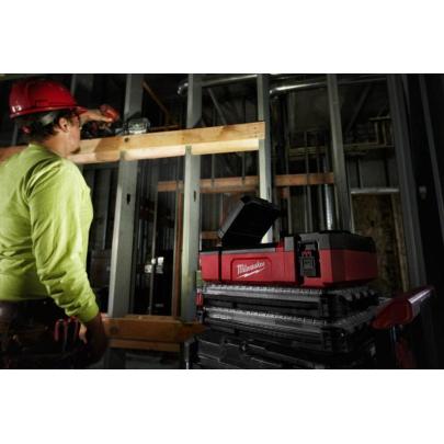 M12 POAL-0 - Lampa strefowa PACKOUT™, z funkcją ładowania, 1400 lumenów 12 V, bez wyposażenia