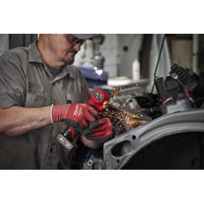 M12 FBFL13-402B - Pilnik taśmowy 13 mm, 12 V, 4.0 Ah, FUEL™, w torbie, z 2 akumulatorami i ładowarką