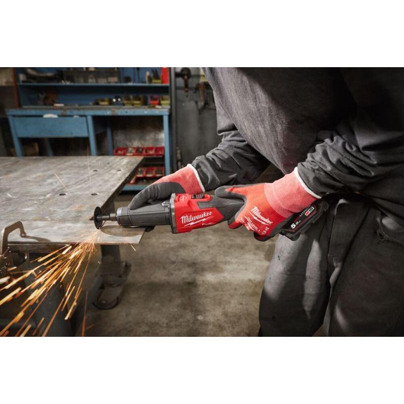 M18 FDGRB-0 - Szlifierka prosta 18 V, FUEL™, włącznik suwakowy, bez wyposażenia