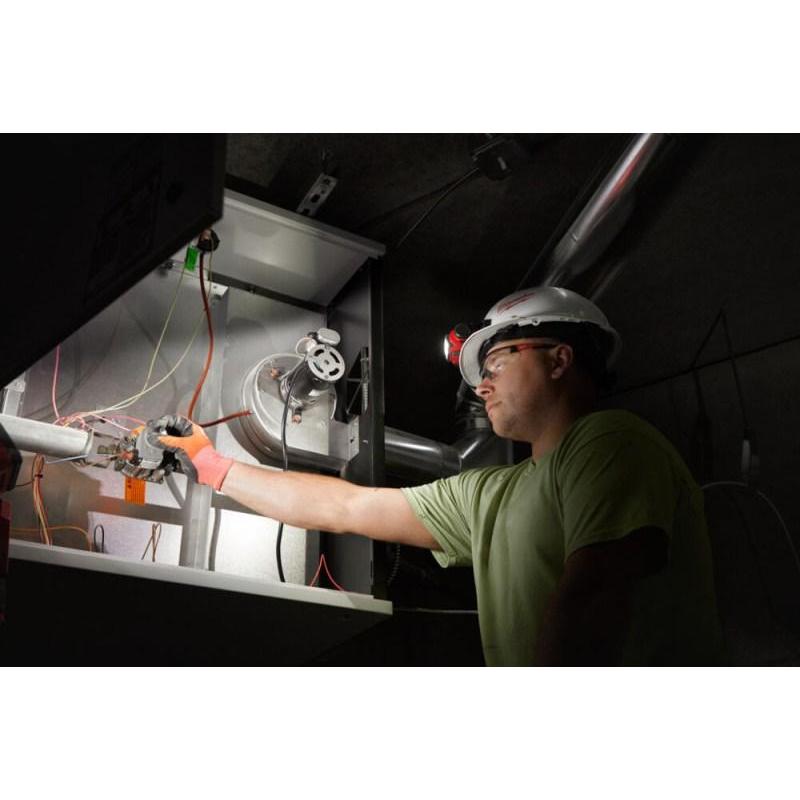 L4 HL2-301 - Akumulatorowa latarka - czołówka USB 600 lumenów, 4 V, 3.0 Ah