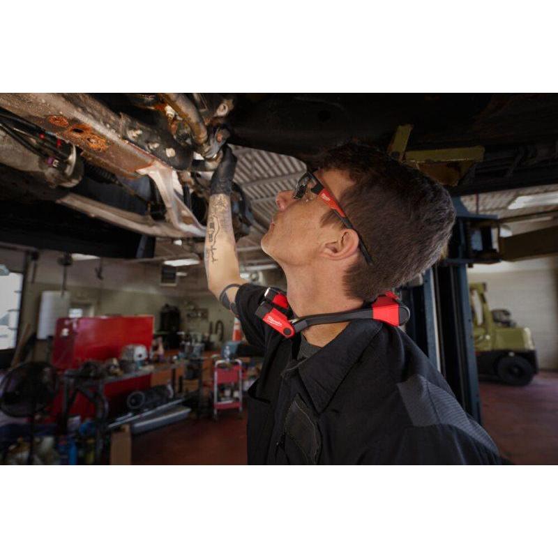 L4 NL400-301 - Latarka na szyję USB 400 lumenów, 4 V, 3.0 Ah