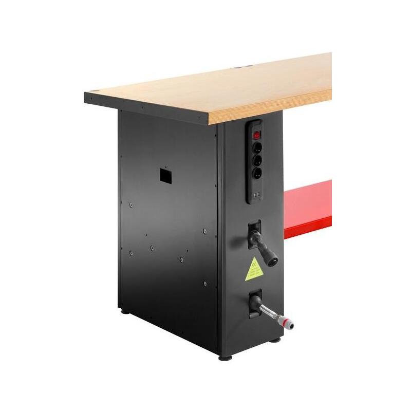 JLS3-PSBPOWER - Pojedyncza noga zasilająca do stołu warsztatowego Jetline+, 850 mm