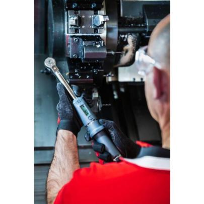 J.307A50 - "DIGI-CAL" torque wrench with removable ratchet, 10 - 50 Nm