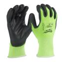 4932492916 - Cut resistant gloves, reflective, protection level 1/A, size XL/10 (12 pairs)