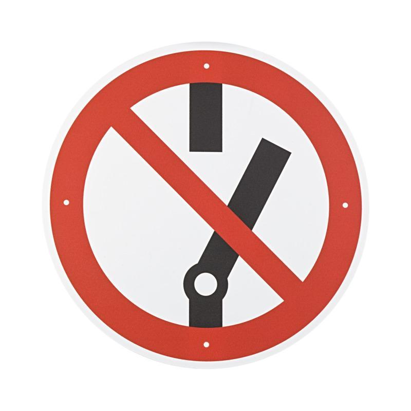 12193 VDE - Tabliczka zakazu VDE