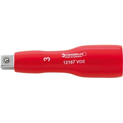12167 VDE-10 - Przedłużka 3/8" izolowana VDE, 258 mm