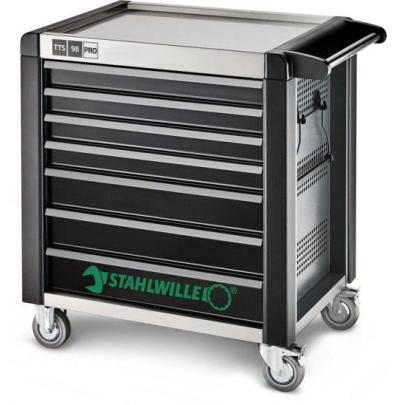 98/7 A PRO - Wózek warsztatowy TTS 98 PRO, 7 szuflad, 6 modułów na szufladę, antracytowy