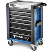 95/7 B PRO - Wózek warsztatowy TTS 95 PRO, 7 szuflad, 3 moduły na szufladę, niebieski