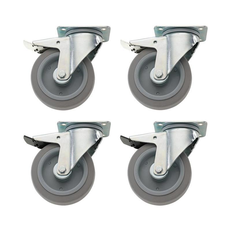 R 95/98S - Zestaw kół: 4 ruchome, do wózków warsztatowych WB620, 95, 95VA, 98VA