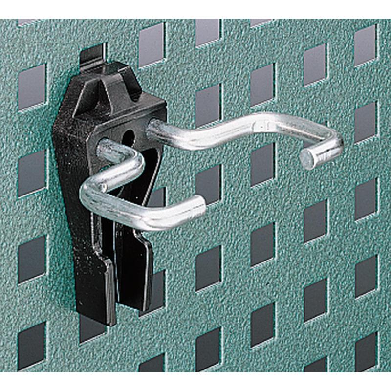 8035/2 - Uchwyt kwadratowy 20 x 55 mm, do tablicy 8002, stołu warsztatowego WB620 i wózków warsztatowych 95, 95VA, 98VA