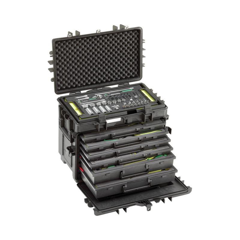 13224A WT/TS - Zestaw 154 narzędzi do przeglądów samolotów, 7 modułów, w skrzyni 13217