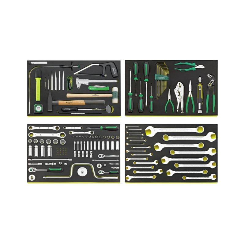 13214 WW - Zestaw 121 narzędzi do przeglądów samolotów, 4 moduły