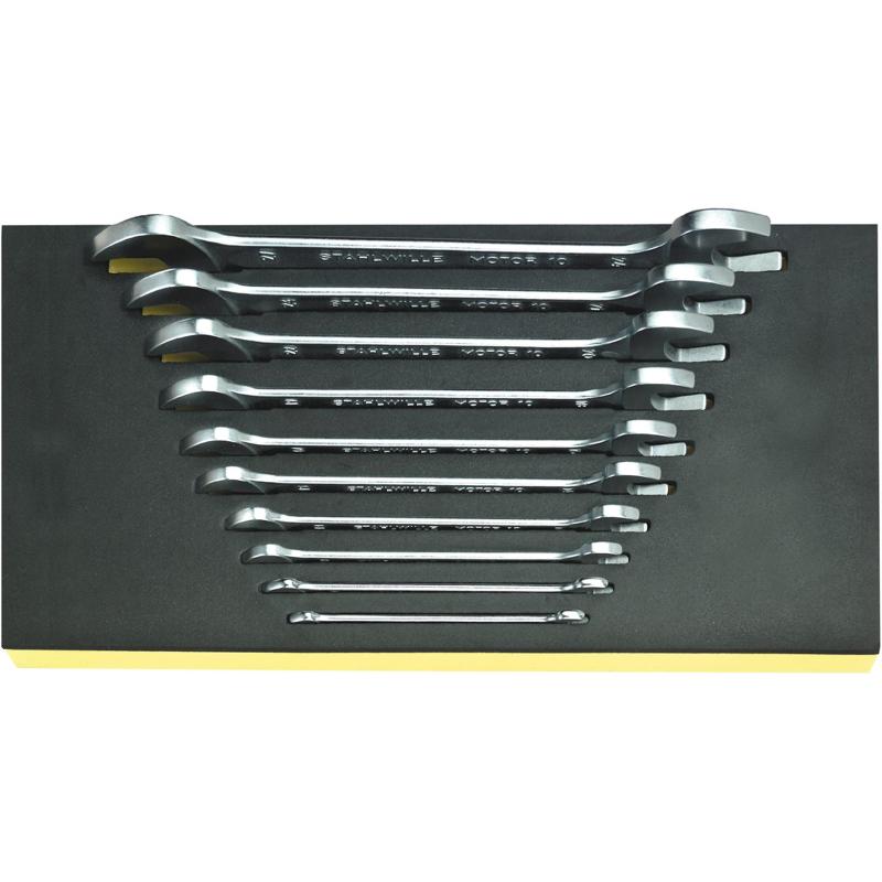 TCS10/10, 6x7-24x27mm - Moduł kluczy płaskich MOTOR, 6x7 - 24x27 mm (10 szt.), wkładka piankowa