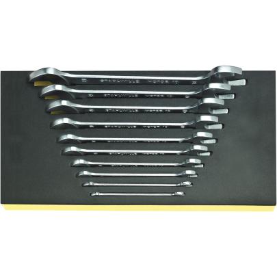 TCS10/10, 6x7-24x27mm - Moduł kluczy płaskich MOTOR, 6x7 - 24x27 mm (10 szt.), wkładka piankowa