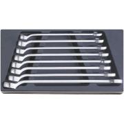 ES 14/8, 16-24 mm - Moduł kluczy oczkowo-płaskich długich, 16 - 24 mm (8 szt.), wkładka plastikowa