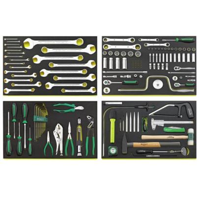 13214A WW - Zestaw 122 narzędzi do lotnictwa w 4 modułach piankowych do stołu WB620, wózków 90, 95, 95VA, 98VA, skrzyni 920,922N