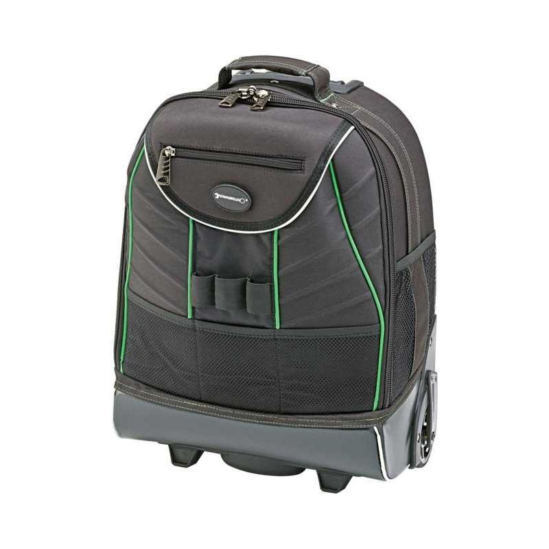 13215 - Plecak narzędziowy na kółkach z rączką teleskopową