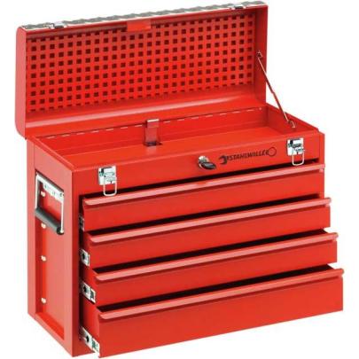 13216/4 - Skrzynka narzędziowa, 4 szuflady, 510 x 230 x 415 mm