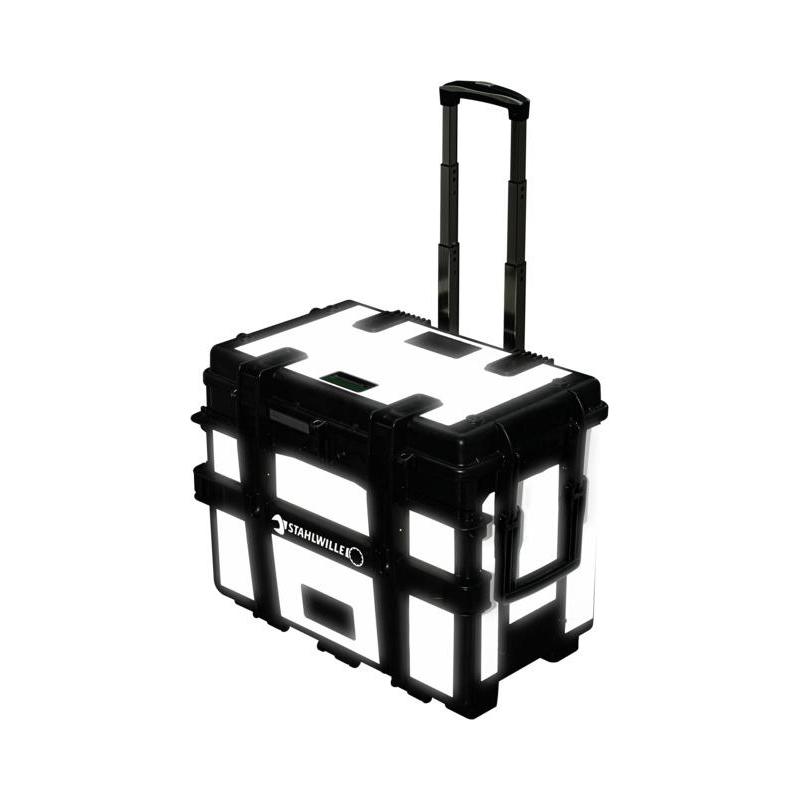 13217 TS RF - Skrzynia narzędziowa na kółkach, 5 szuflad, ładowność 60 kg, fluorescencyjna