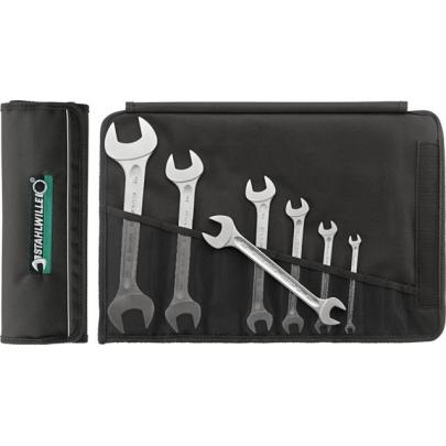 10A/7 - Zestaw kluczy płaskich MOTOR, 1/4"x5/16" - 1'1/8"x1'5/16" (7 szt.)