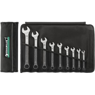 13/9 - Zestaw kluczy oczkowo-płaskich OPEN-BOX, 9 - 22 mm (9 szt.)