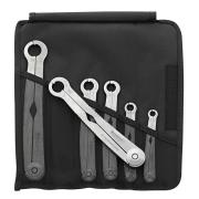 240/6 - Zestaw kluczy oczkowo-otwartych szybkich FastRatch do nakrętek, 8 - 19 mm (6 szt.)