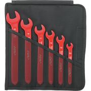 12160/6 VDE - Zestaw kluczy płaskich jednostronnych izolowanych VDE, 10 - 22 mm (6 szt.)